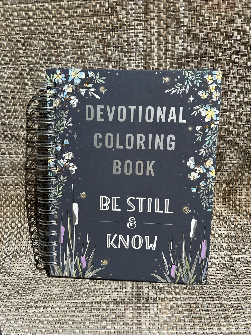 Devotional Adult Coloring Book - “Be Still & Know” Comforting Scripture Verses